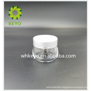 30g best selling cosmetic packaging clear colored empty cosmetic glass jar